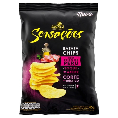 Batata Frita Lisa Peito De Peru Lays Sensações Premium Pacote 40g