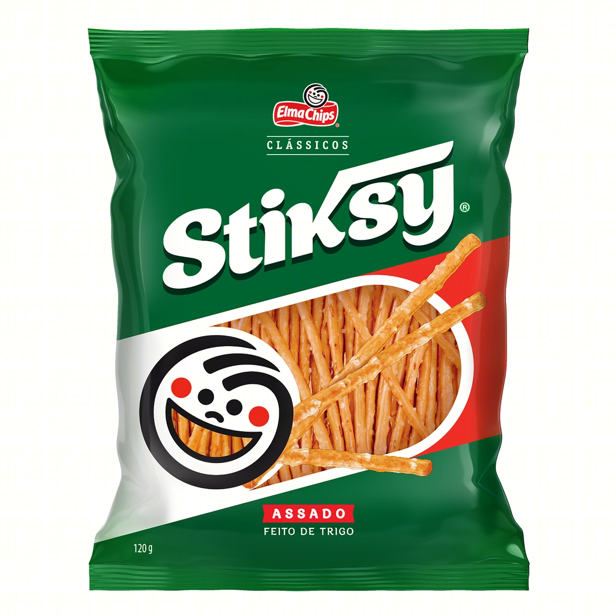 Palitinho De Trigo Elma Chips Stiksy Clássicos Pacote 120g