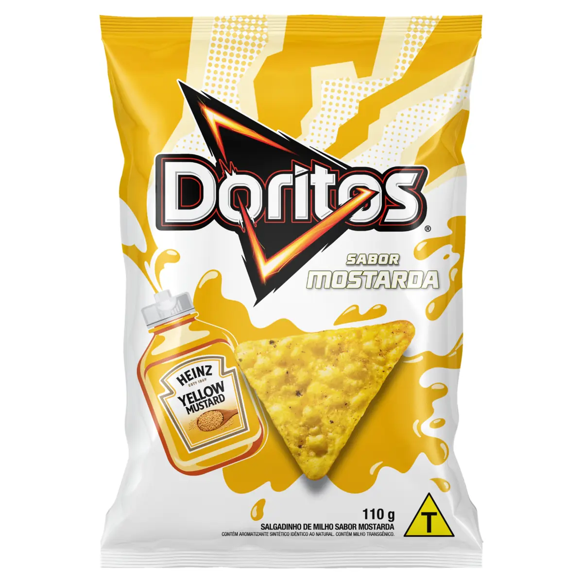 Salgadinho De Milho Mostarda Doritos Pacote 110g