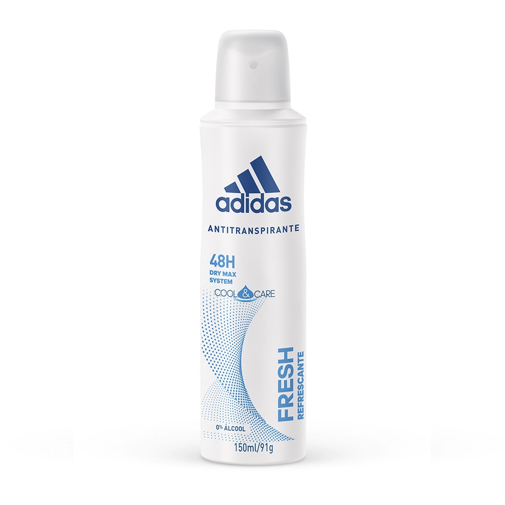 Antitranspirante Aerossol Fresh Feminino Adidas Cool Care 150ml Spray