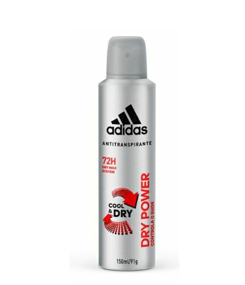 Antitranspirante Aerossol Dry Power Adidas Cool Dry 150ml