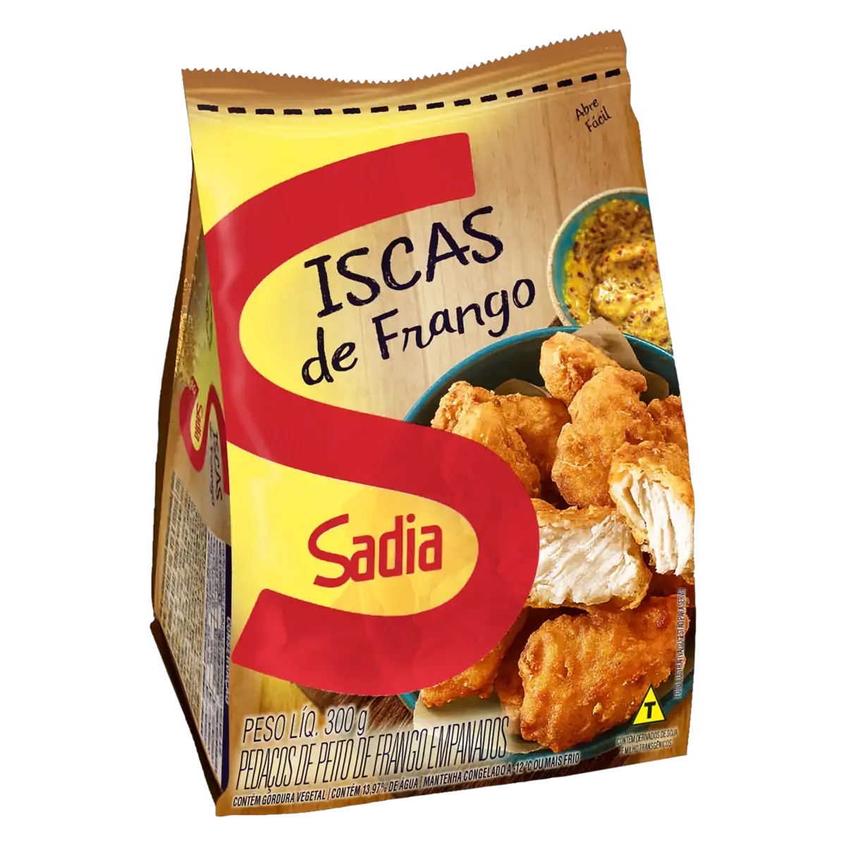 Empanado De Frango Em Iscas Sadia Pacote 300g