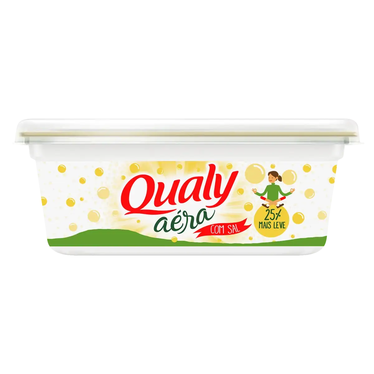 Margarina Com Sal Qualy Aéra Pote 250g