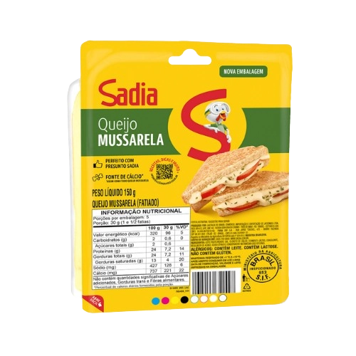 Queijo Mussarela Sadia Soltíssimo 200g
