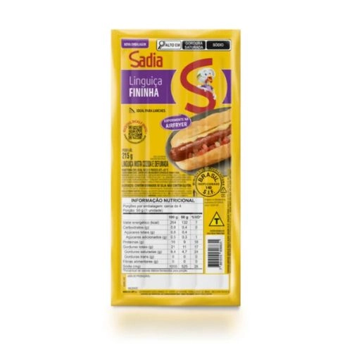 Linguiça Mista Fininha Sadia 240g