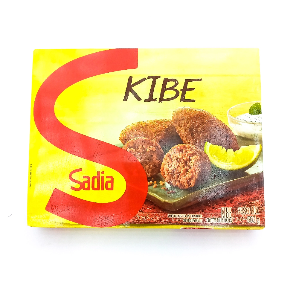 Kibe Congelado Sadia Caixa 500g 10 Unidades
