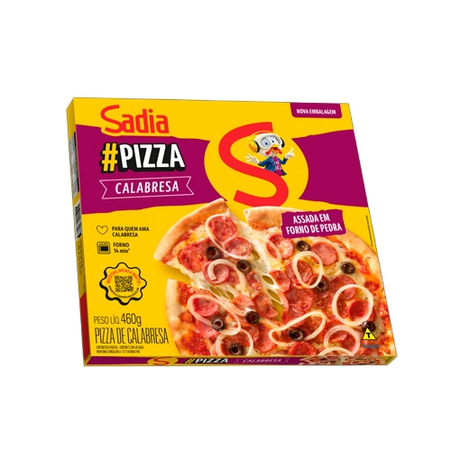 Pizza Calabresa Sadia Caixa 460g
