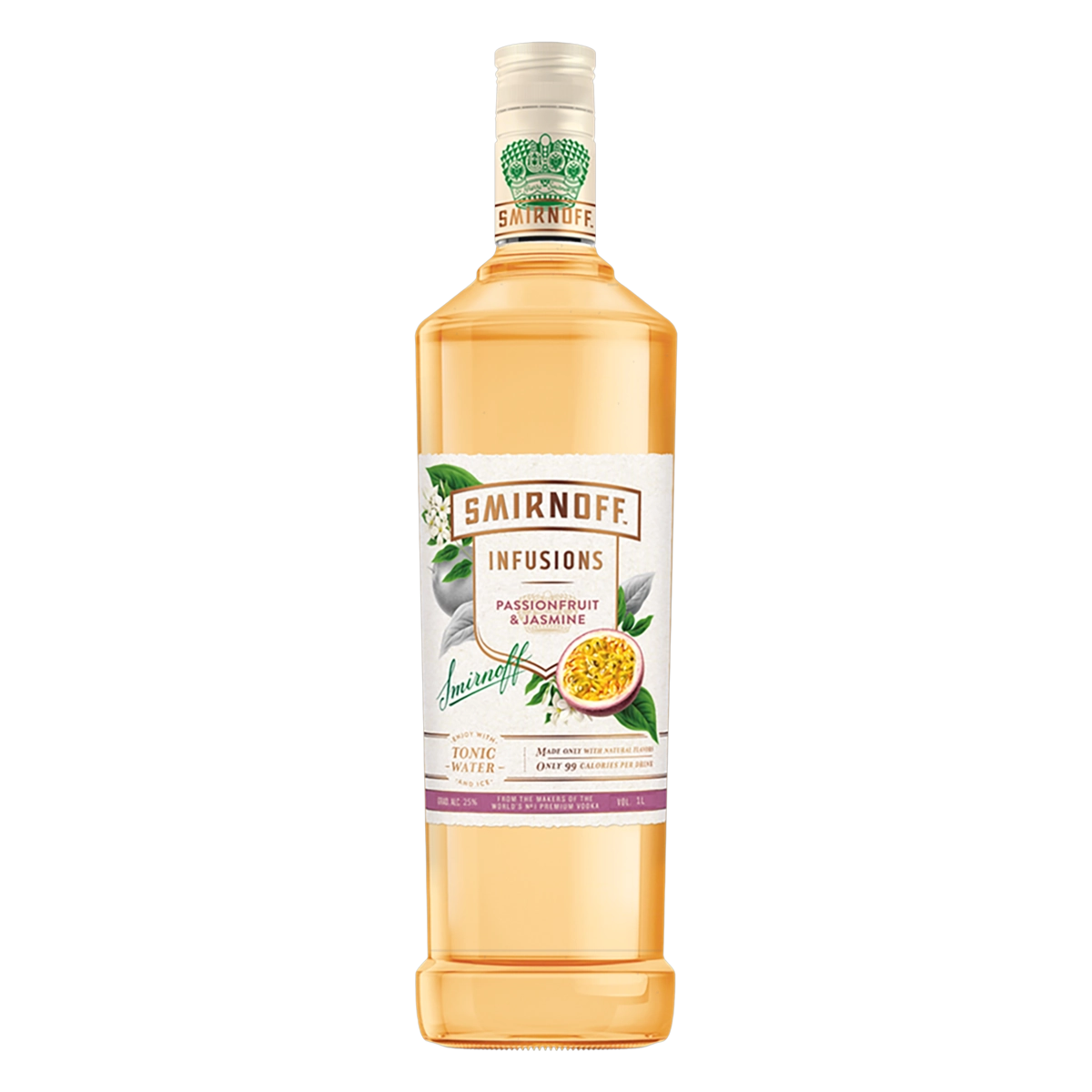 Vodka Destilada Maracujá Jasmim Smirnoff Infusions Garrafa 998ml