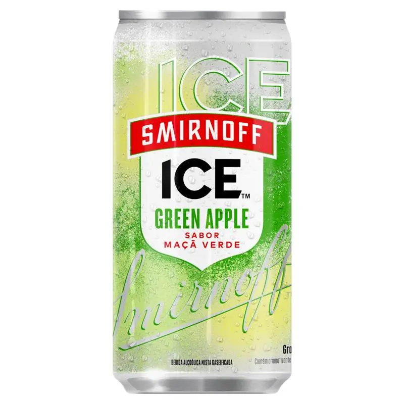 Vodka Smirnoff Ice Green Apple 269ml Lata