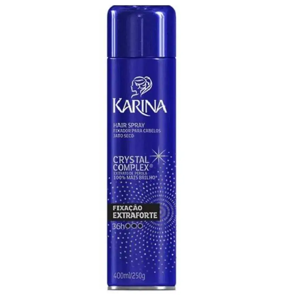 Hair Spray Jato Seco Extraforte Karina Frasco 400ml