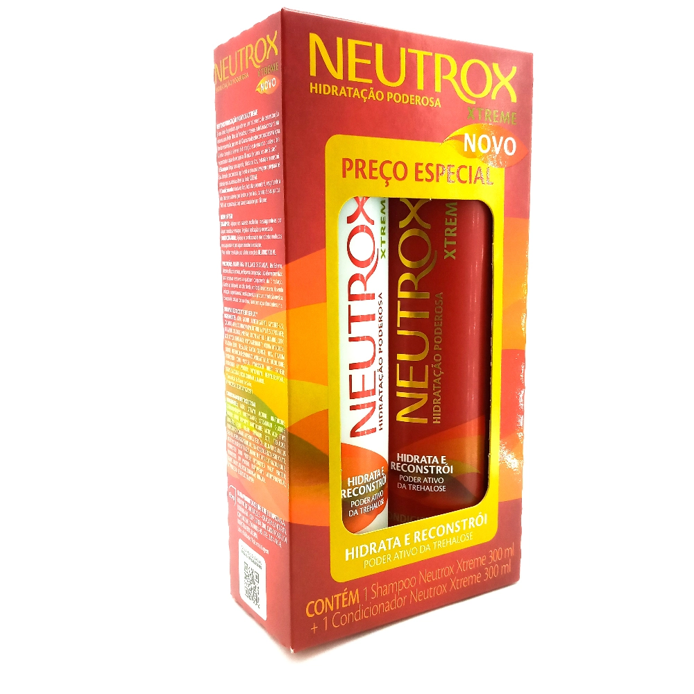 Kit Shampoo Condicionador Neutrox Xtreme 300ml Cada