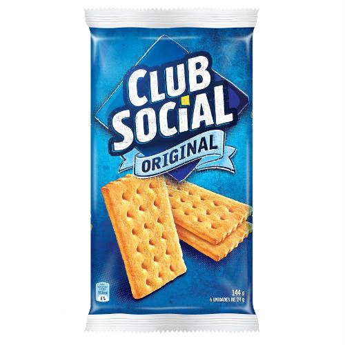 Bisc Club Social Nabisco 186g