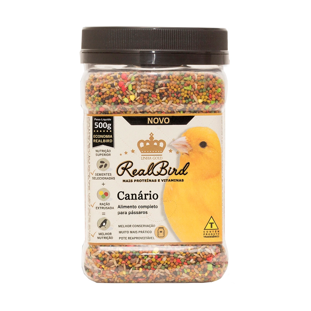 Ração Zootekna Para Canário Realbird 500g