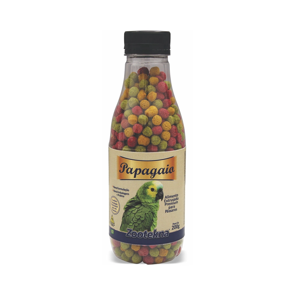 Alimento Extrusado Papagaio 200gr