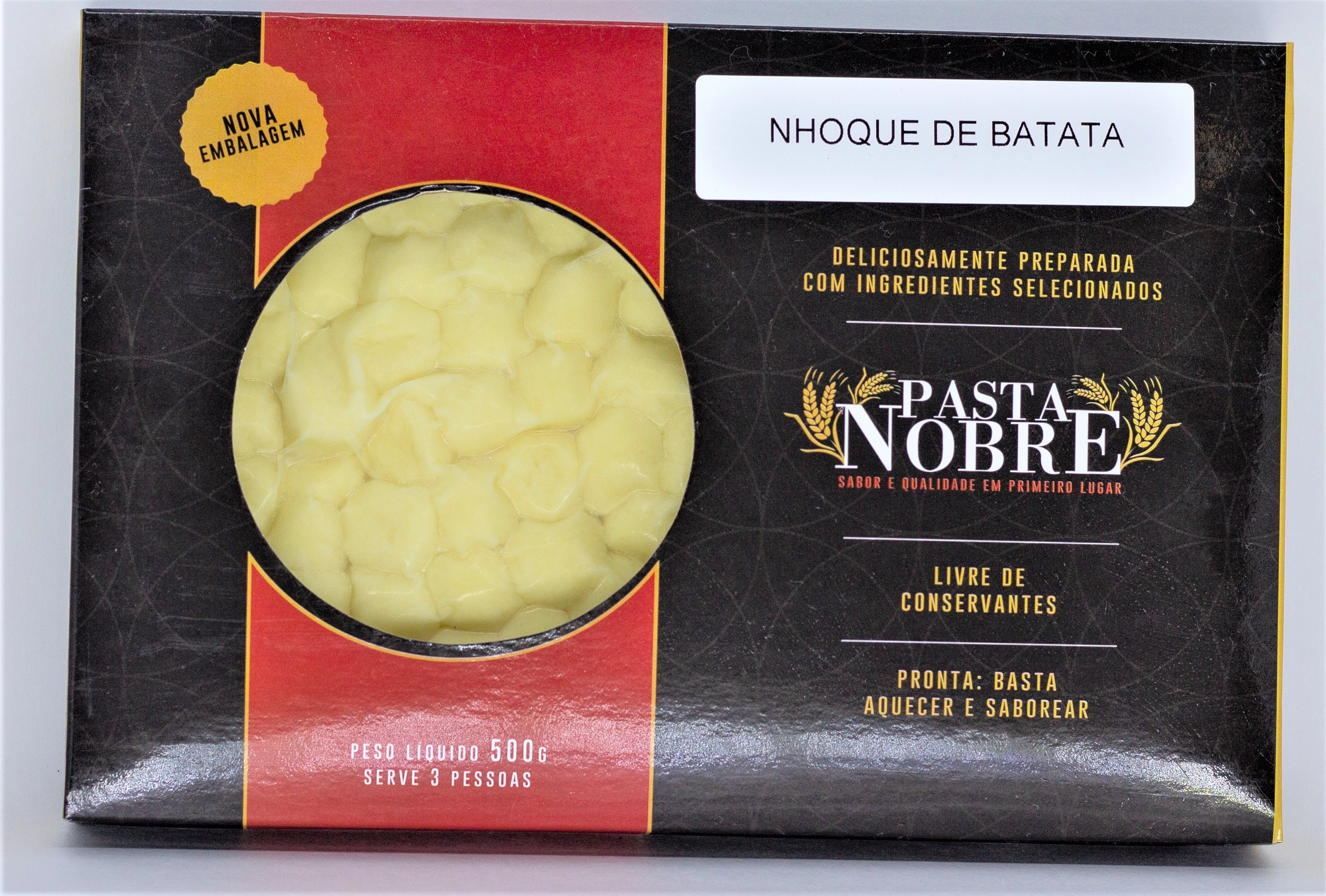 Massa Pasta Nobre 500g Nhoque Batata