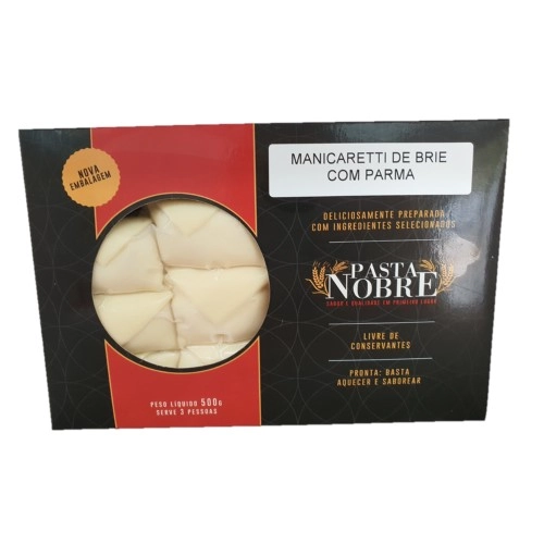 Massa Pasta Nobre 500g Manicaretti Brie C/parma
