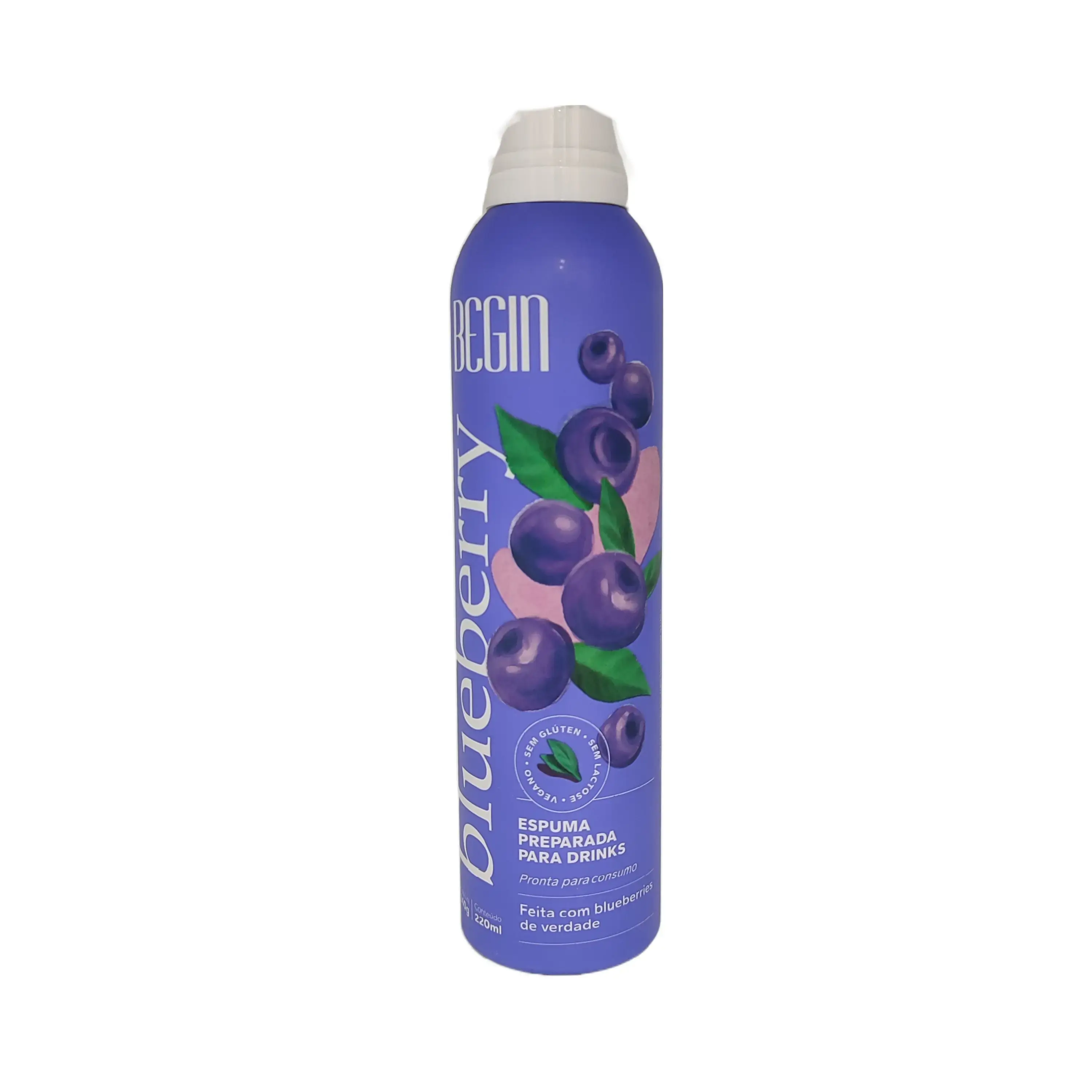 Espuma Begin P/drink Blueberry 200g