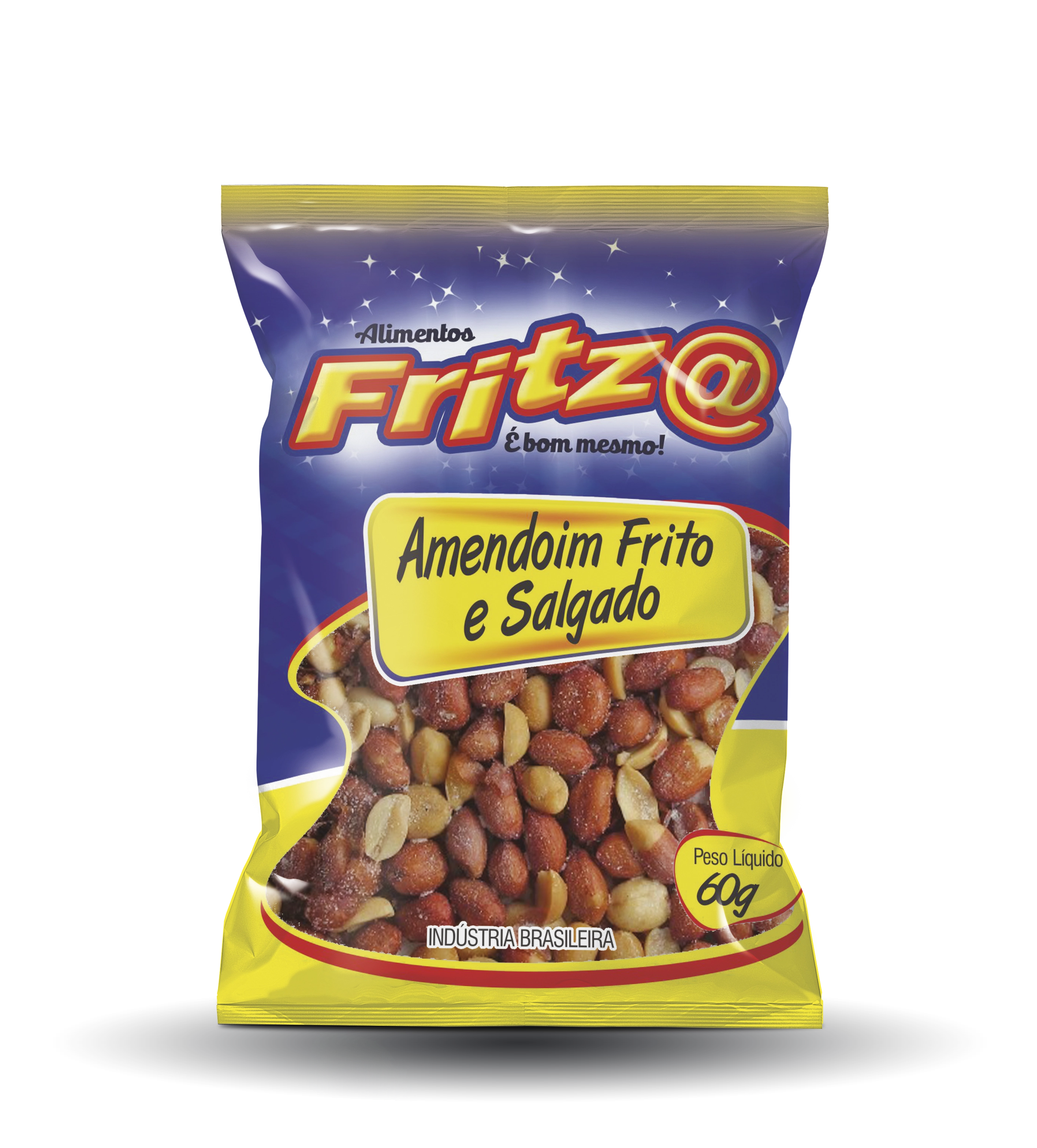 Amendoim Fritza Frito E Salgada 60g