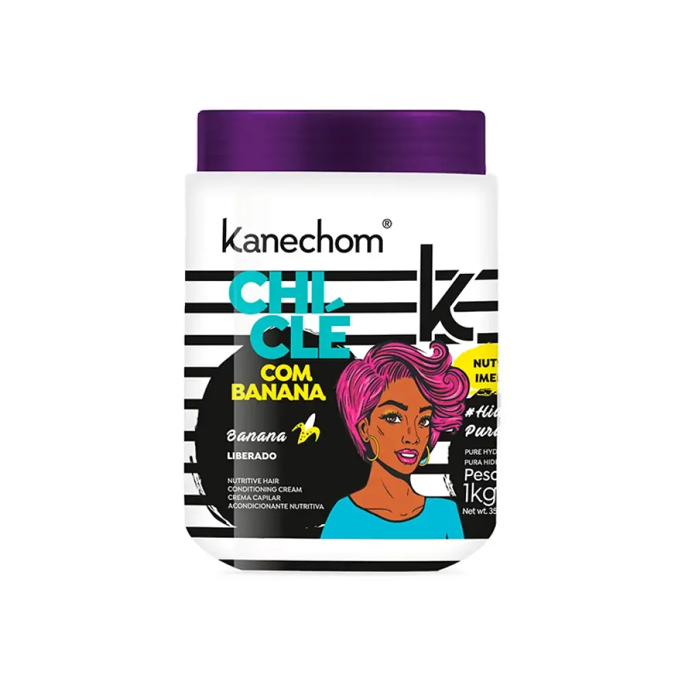 Creme Tratamento Kanechom 1kg Chicle Banana