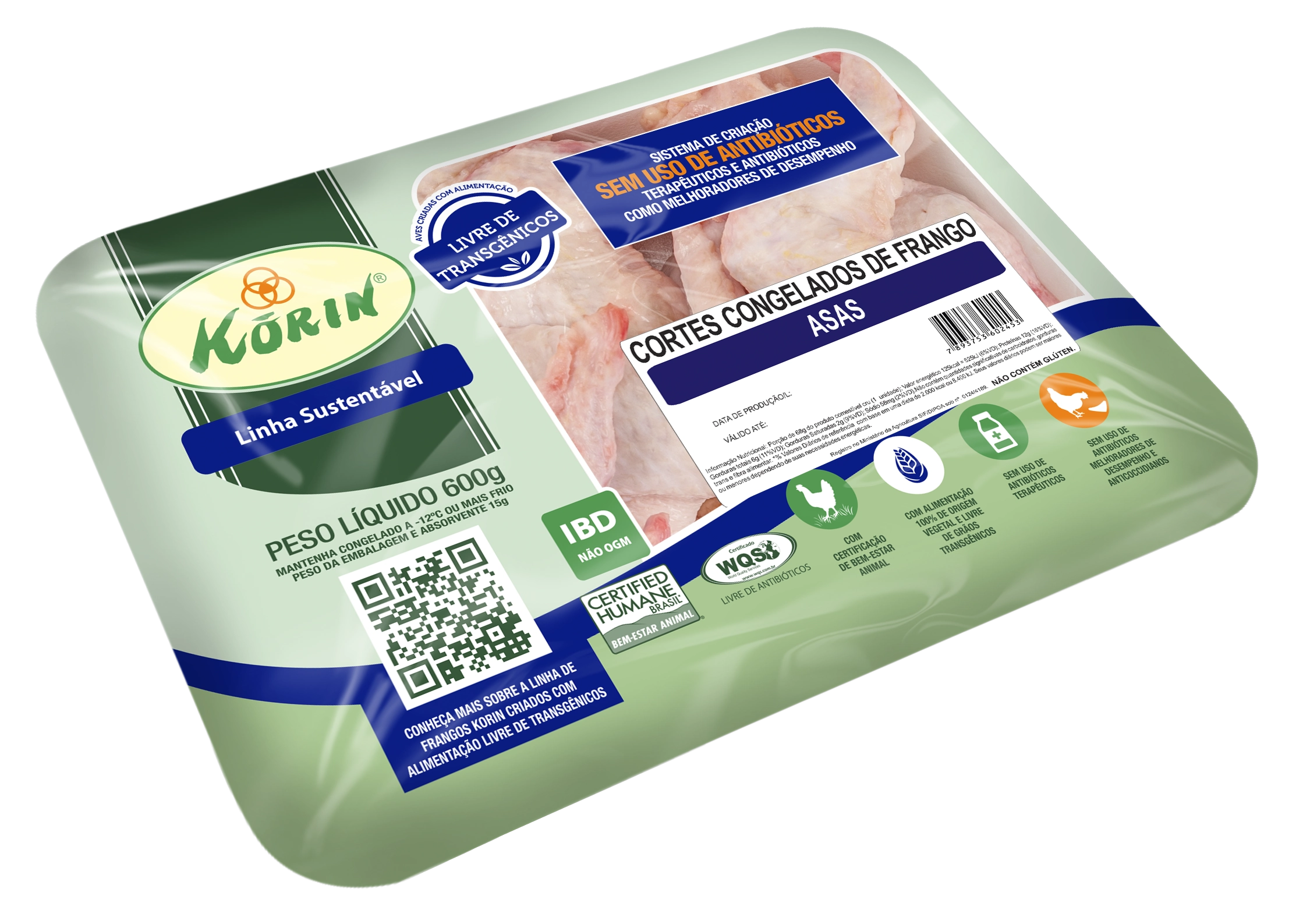 Asa Korin 600g S/ Transgenicos Bd