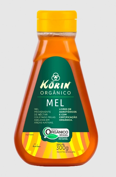 Mel Orgânico Korin Squeeze 300g