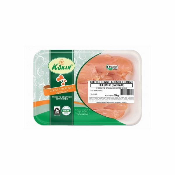 Filezinho Sassami De Frango Resfriado Sem Osso Korin Sustentável Livre De Transgênicos 600g