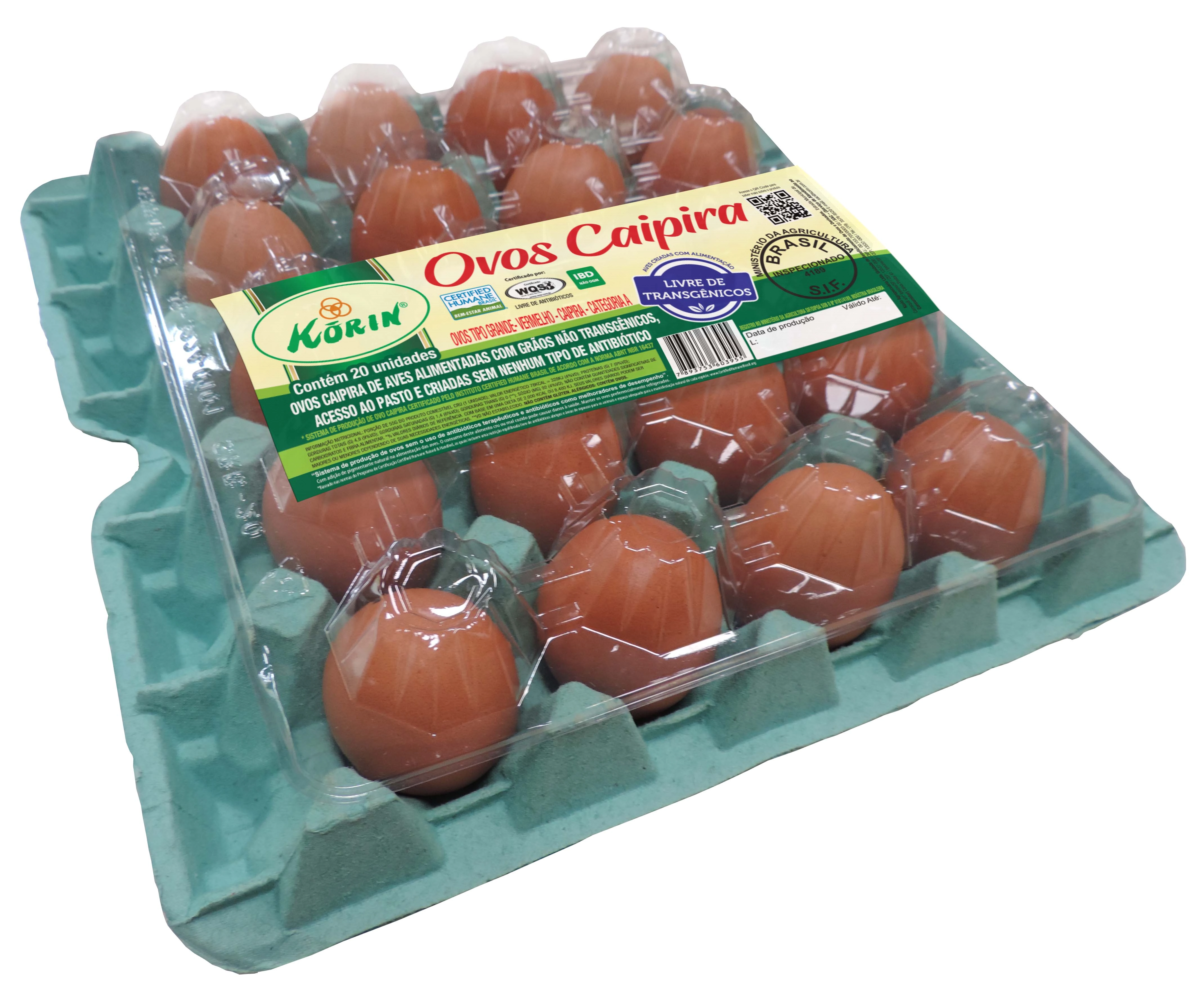 Ovos Korin Verm C30
