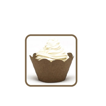 Cupcake Saia Lisa Kraft C/40 So Festas