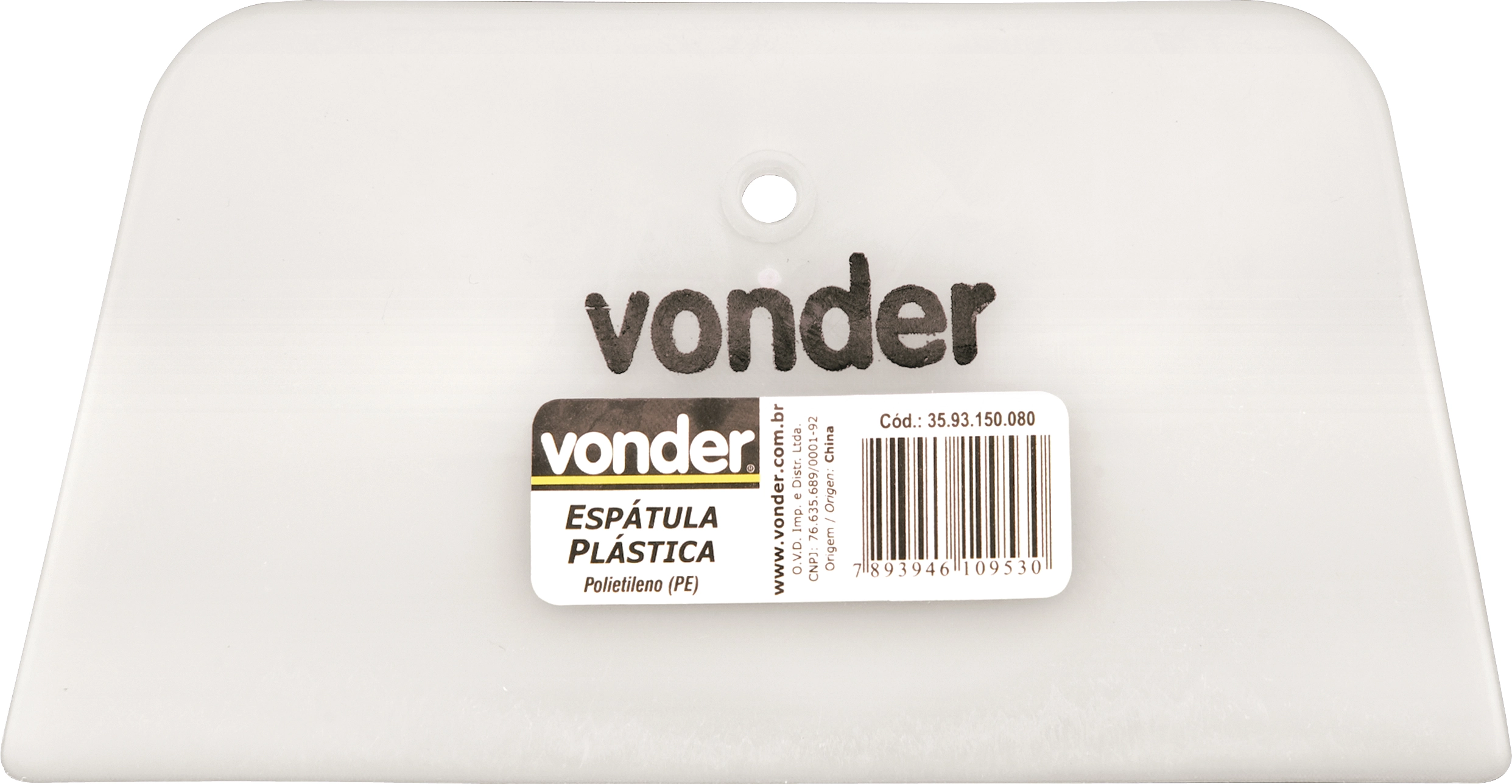 Espatula Plast.150x80 Vonder