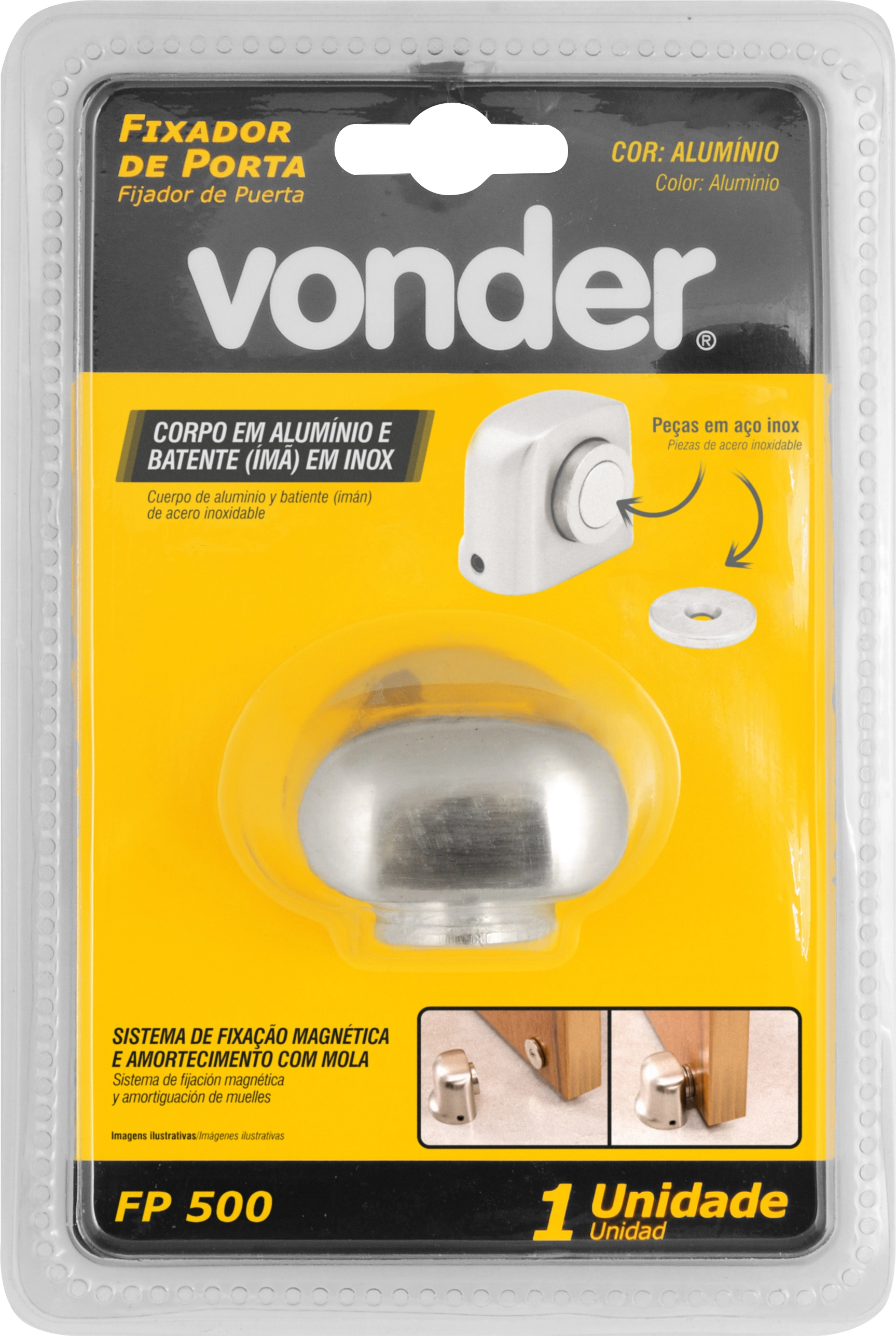 Fixador De Porta Fp 500 Alum.vonder
