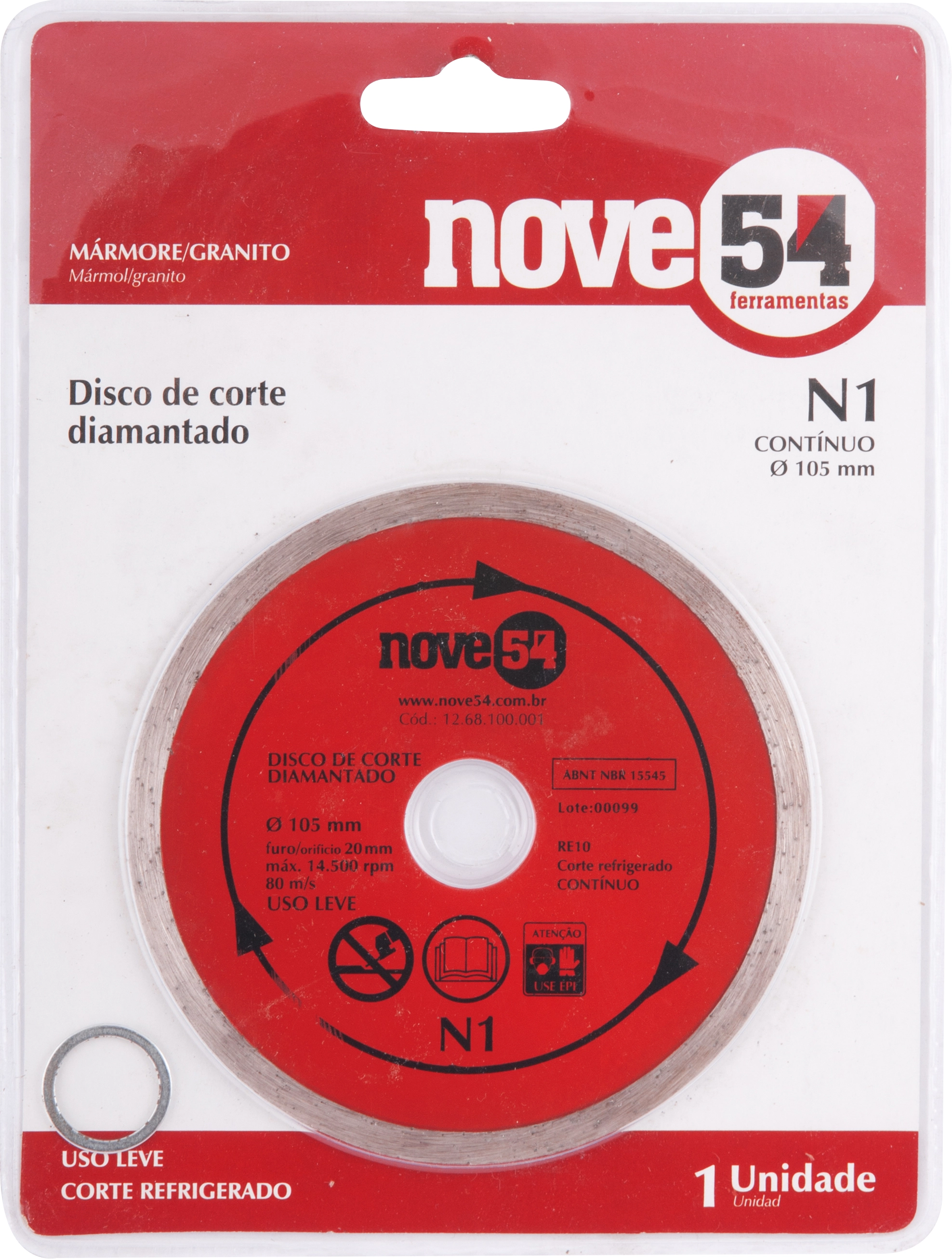 Disco Diamantado 954 105mm N1