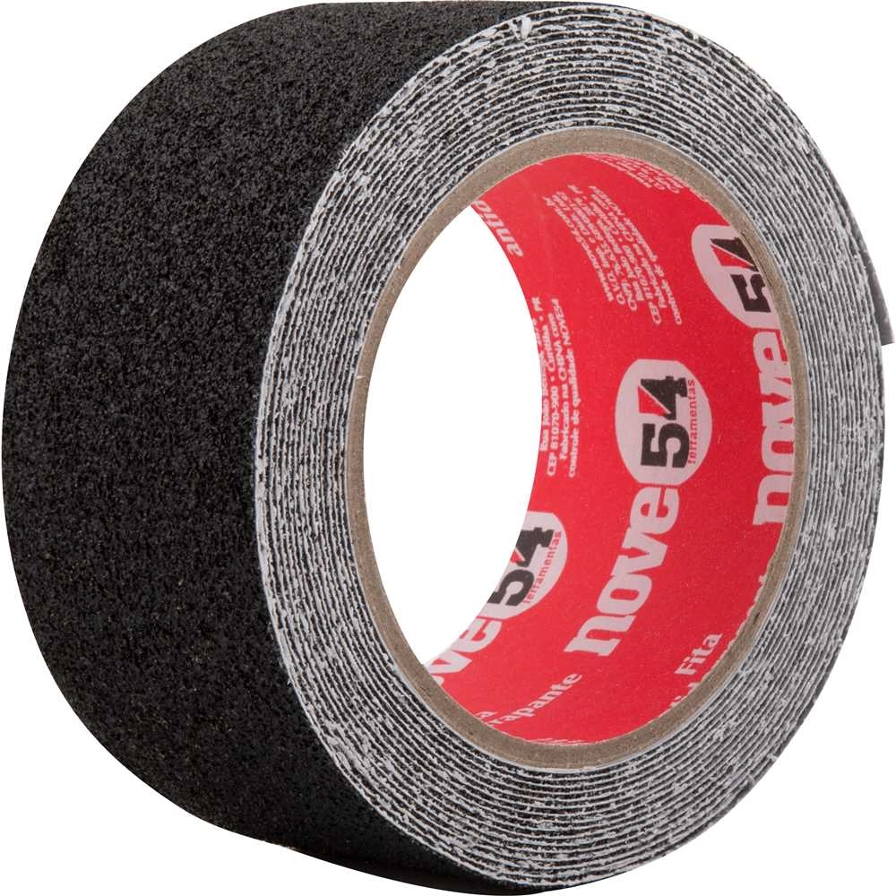 Fita Antederrapante Preta Nove 54 50mm 5mt