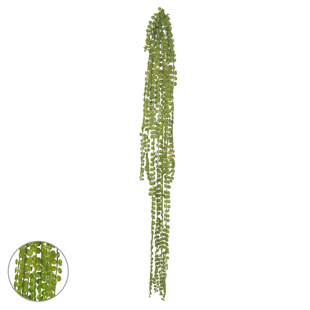 F Grass Pendurar X11 92cm Verde 41773001 Flor Arte