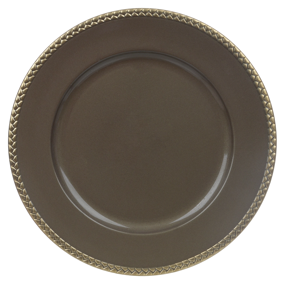 Sousplat De Plastico Fendi Dourado 33d 44048001 Dea