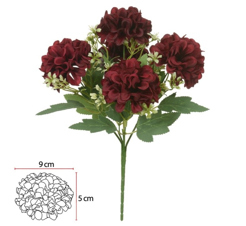 Buque Mum Marsala 30cm X5 48219003 Dea
