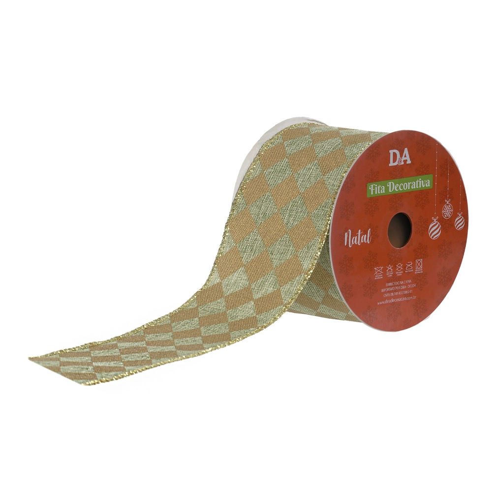 Fita Aramada Linho Costura 6.3cmx9.14m 50533002 Dea