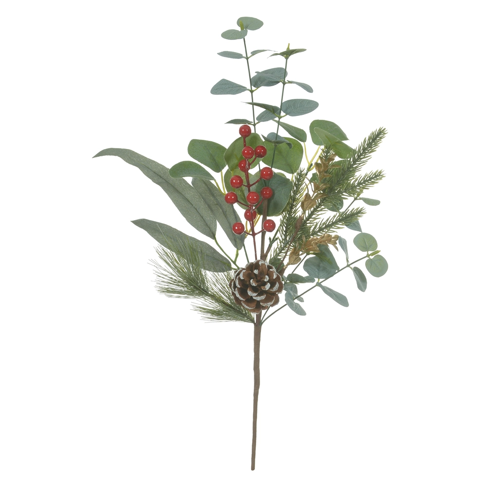 Pick Folha Berry Pinha Natal Verde 50cm 56307001 Dea