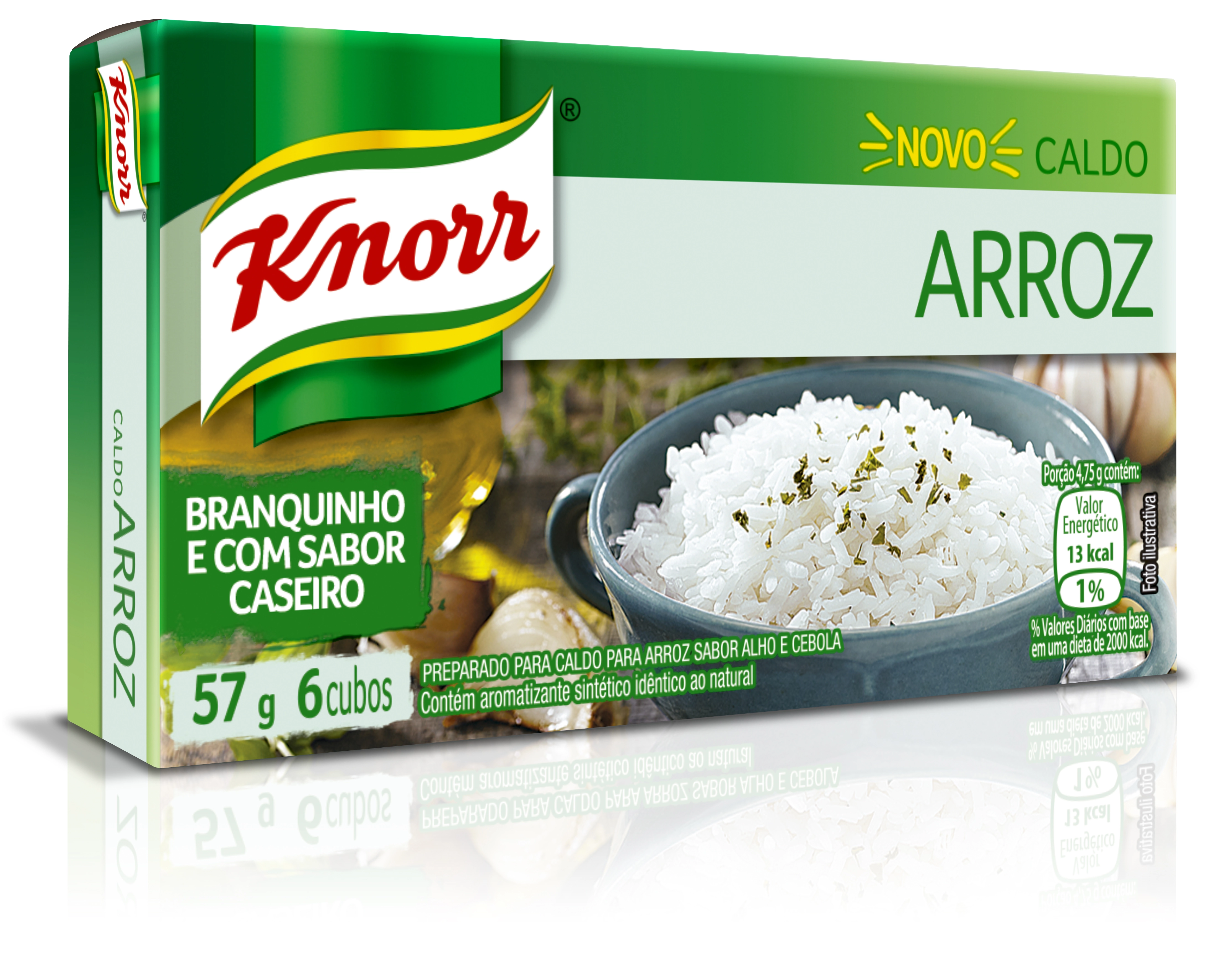 Caldo Knorr Arroz 6 Cubos 57g
