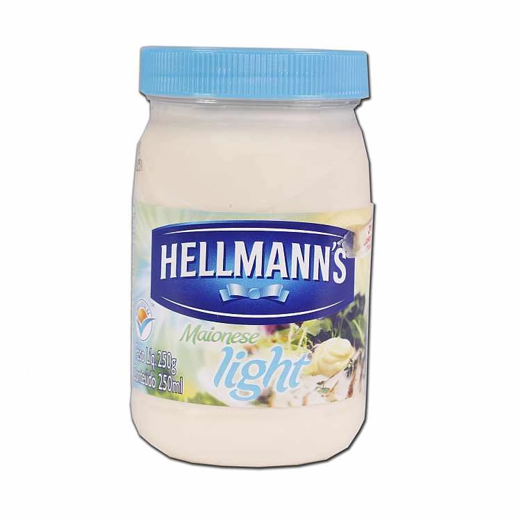 Maionese Light Hellmanns Pote 250g