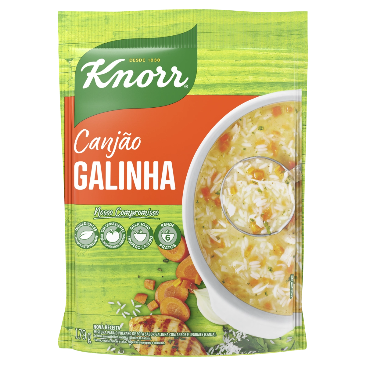 Sopa Knorr Canjão Arroz