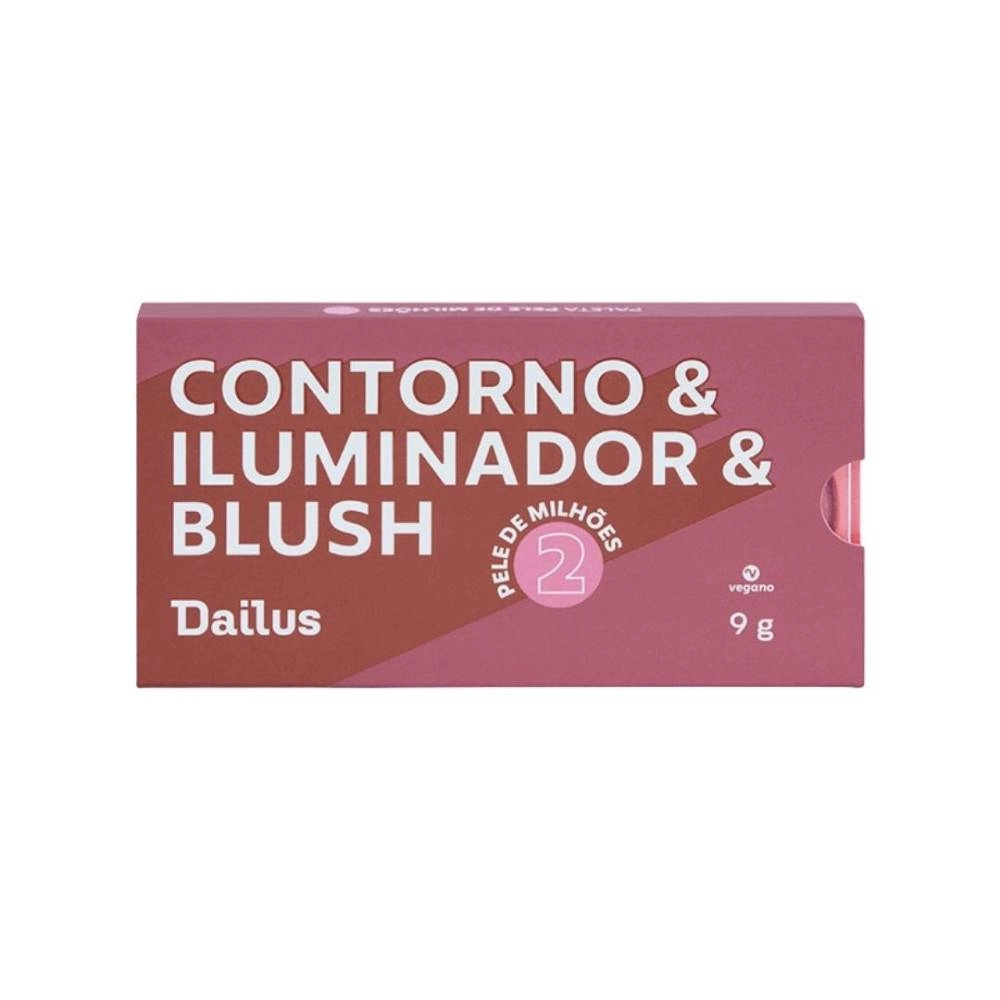 Paleta De Sombras Dailus Pele De Milhoes 2 1un