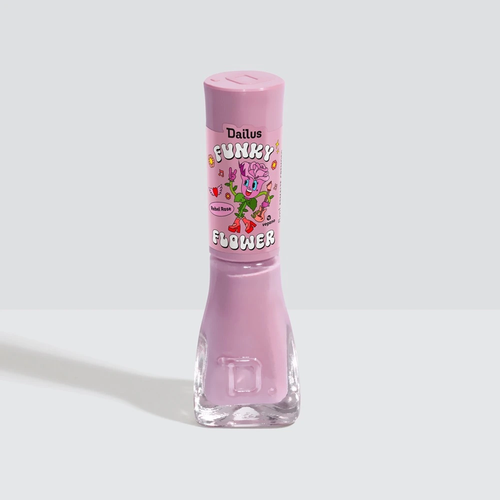 Esmalte Dailus Cr Funky Flower Rebel Rose 8ml
