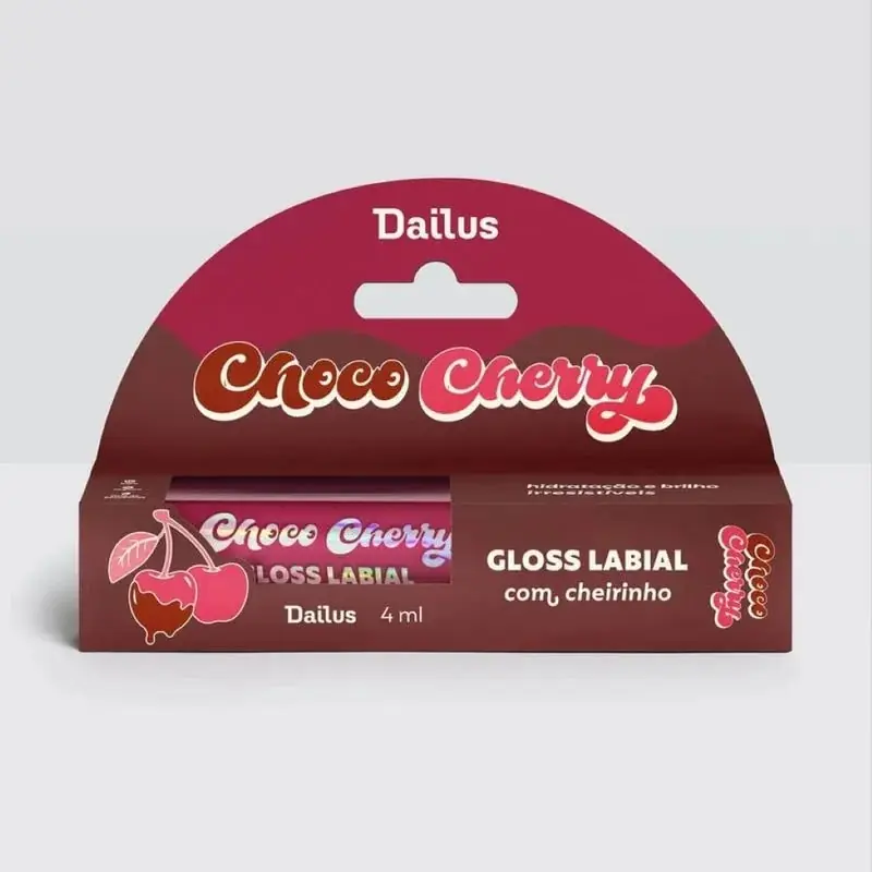 Gloss Labial Dailus Bombom Cereja 4ml