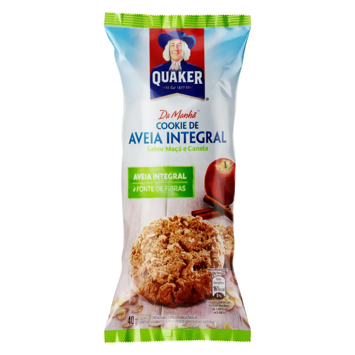 Biscoito Cookies Quaker Passas