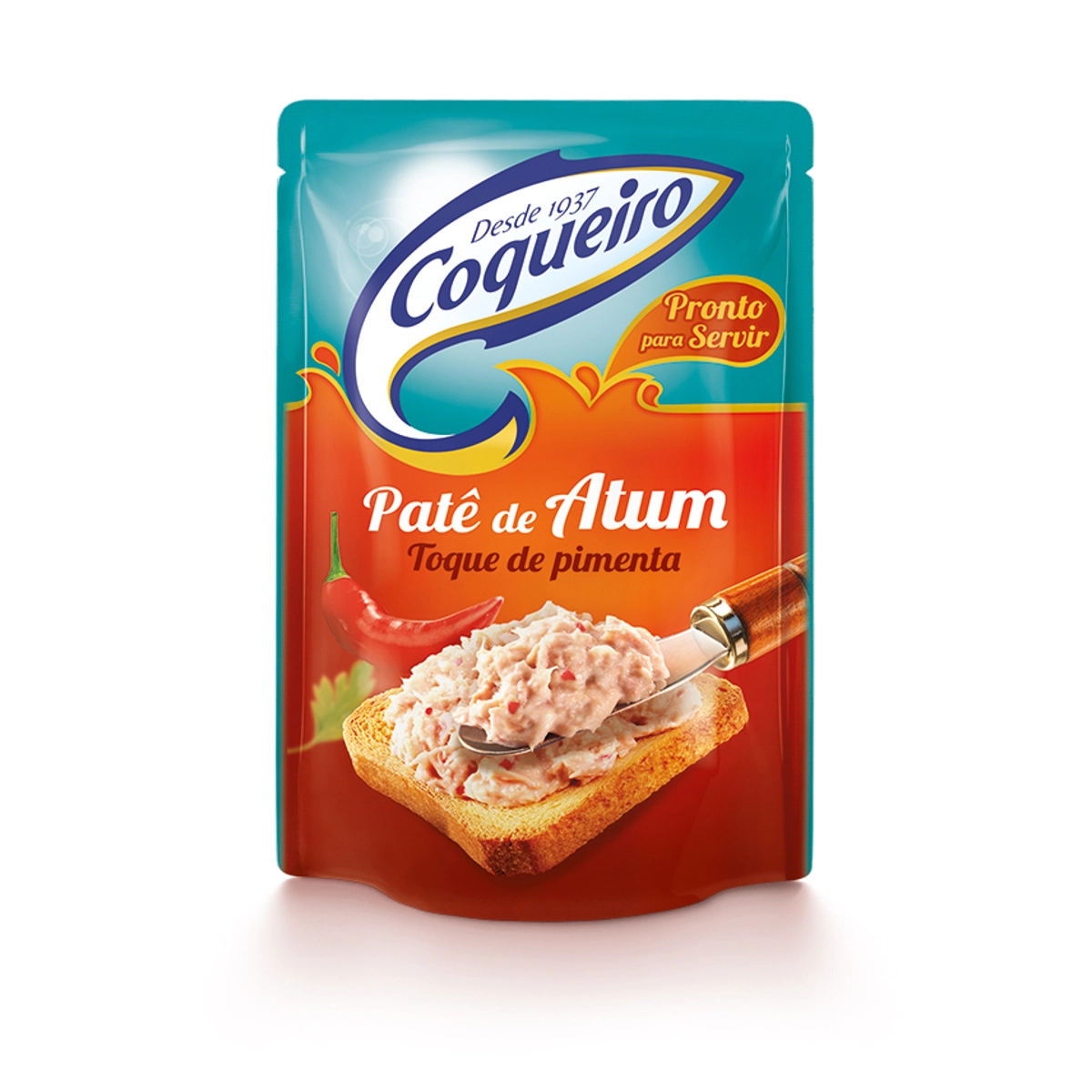 Patê De Atum Com Toque De Pimenta Coqueiro Sachê 170g