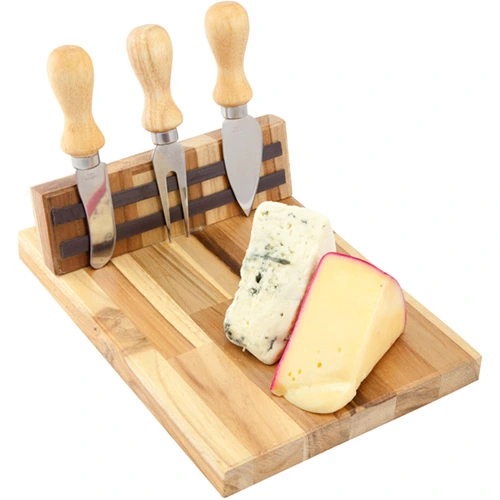 Kit Para Queijo Fonseca Madeira Teca