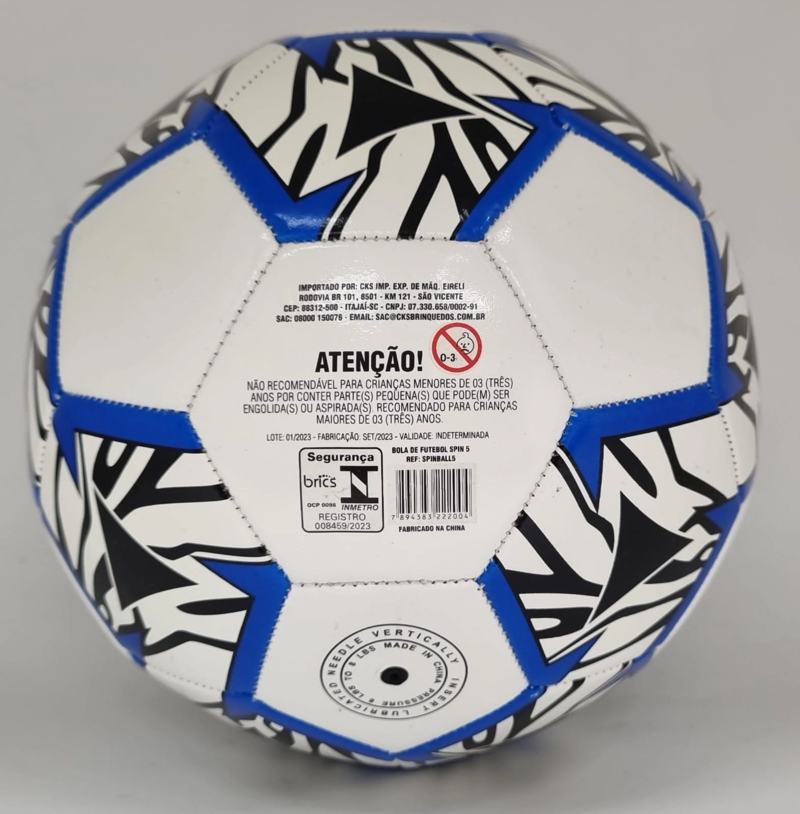Bola De Futebol Spin N.5 Sortidas