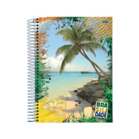 Caderno Esp Univ 10x1 200fls Brasilidade