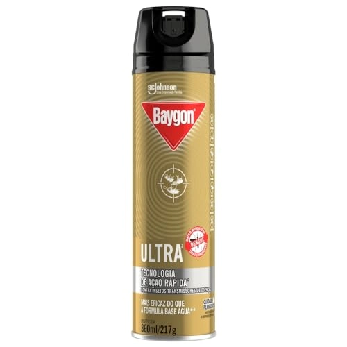 Inseticida Aerossol Baygon Ultra Frasco 360ml Spray