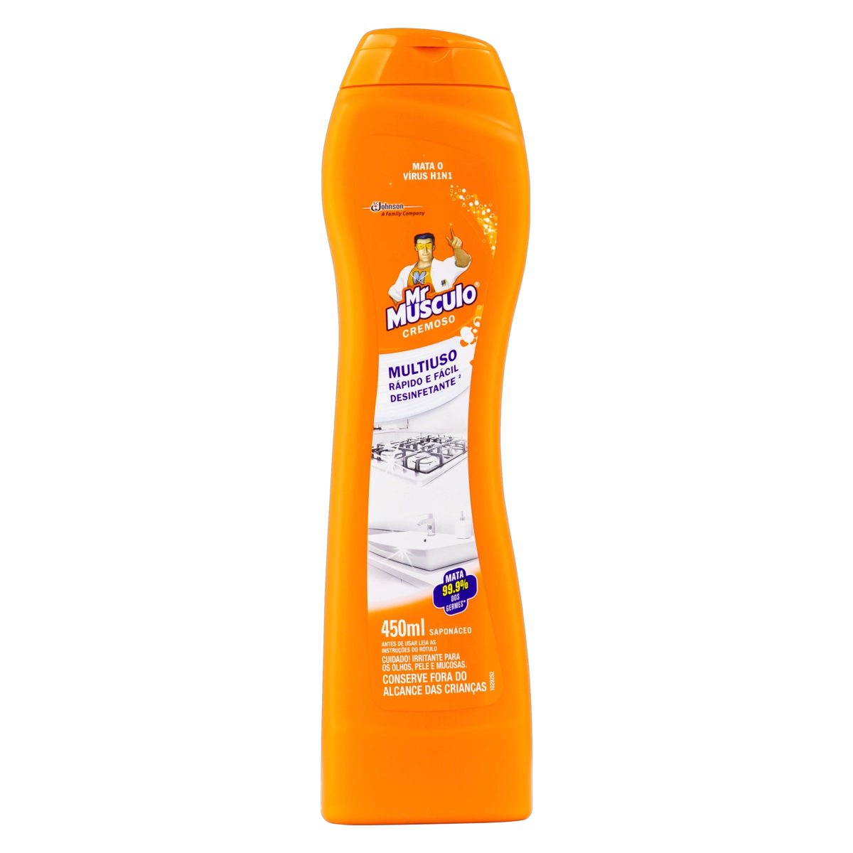 Saponáceo Cremoso Mr Músculo Squeeze 450ml